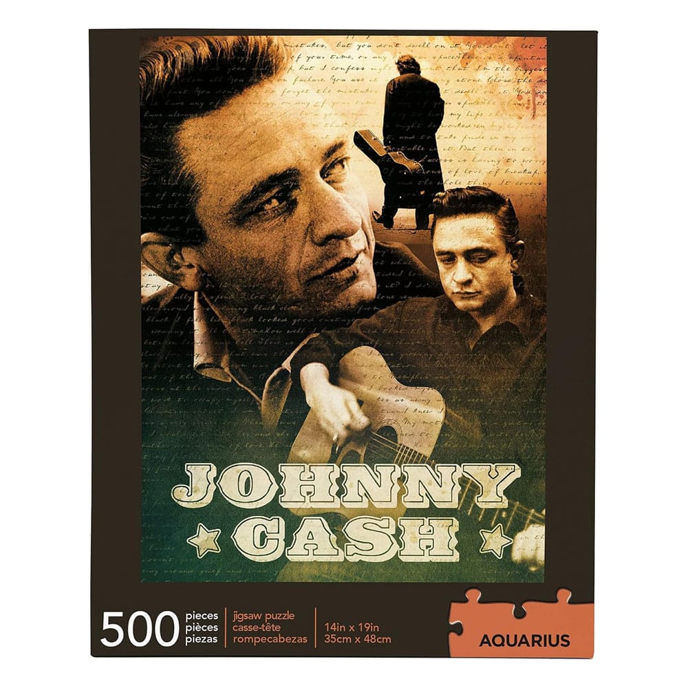 Johnny Cash: 500 Piece Jigsaw Puzzle - MangaShop.ro