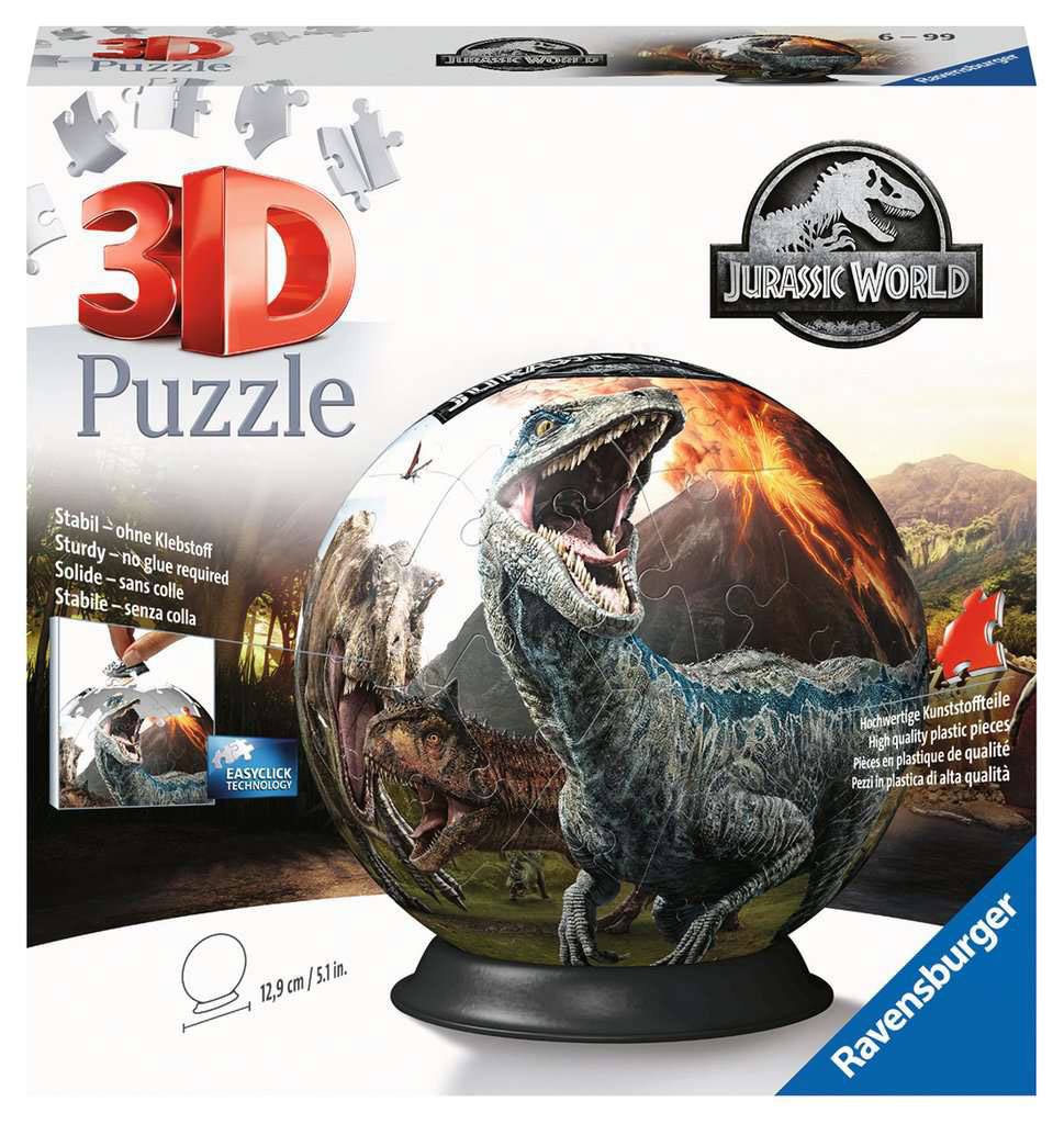 Jurassic World 3D Puzzle Ball (72 pieces) - MangaShop.ro