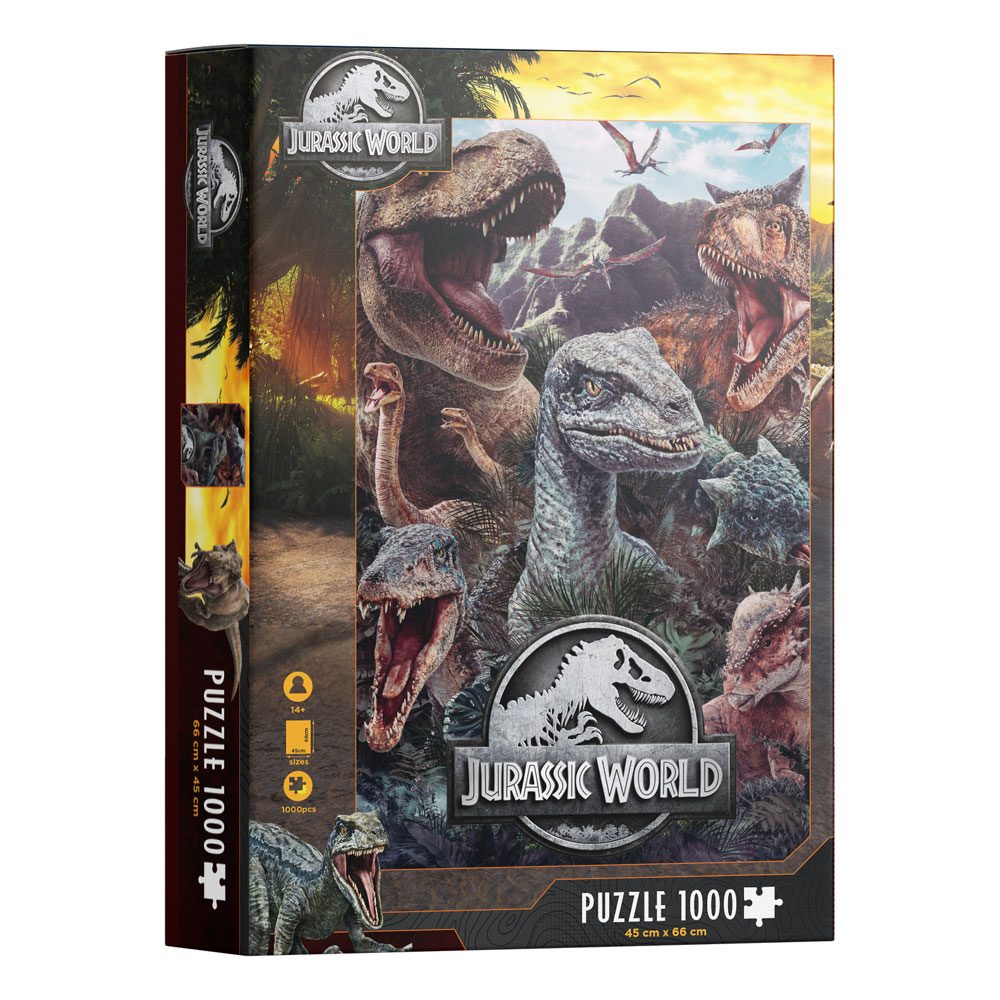 Jurassic World Jigsaw Puzzle Poster (1000 pieces) - MangaShop.ro