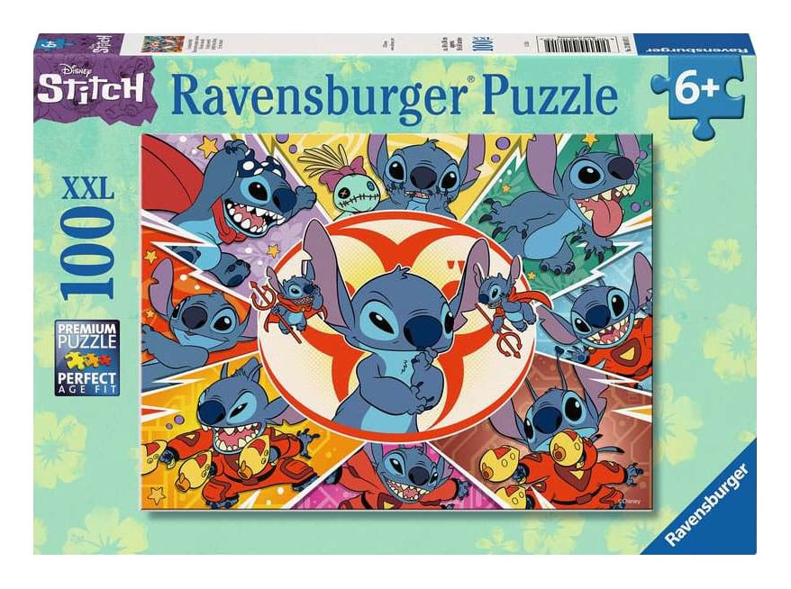 Disney Children's Jigsaw Puzzle XXL Stitch: In my World (100 pieces) - MangaShop.ro