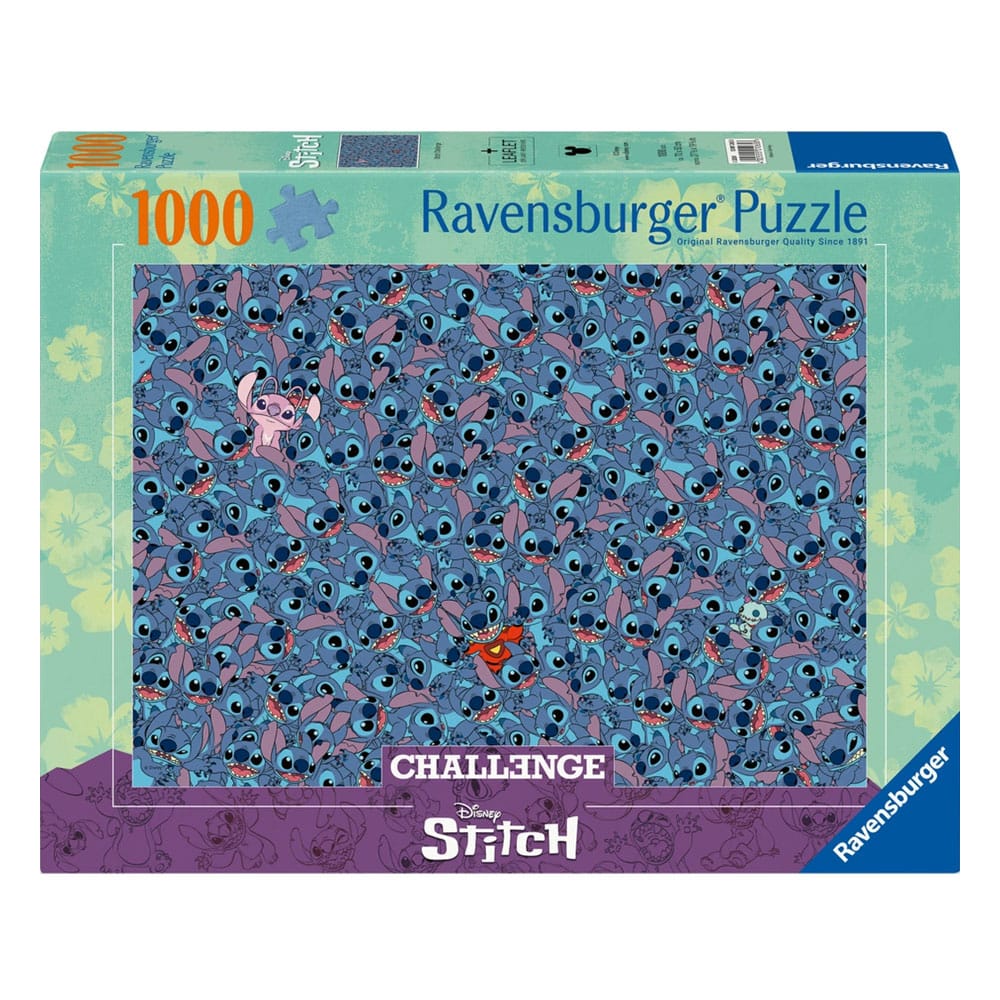 Disney Jigsaw Puzzle Challenge Stitch (1000 pieces) - MangaShop.ro