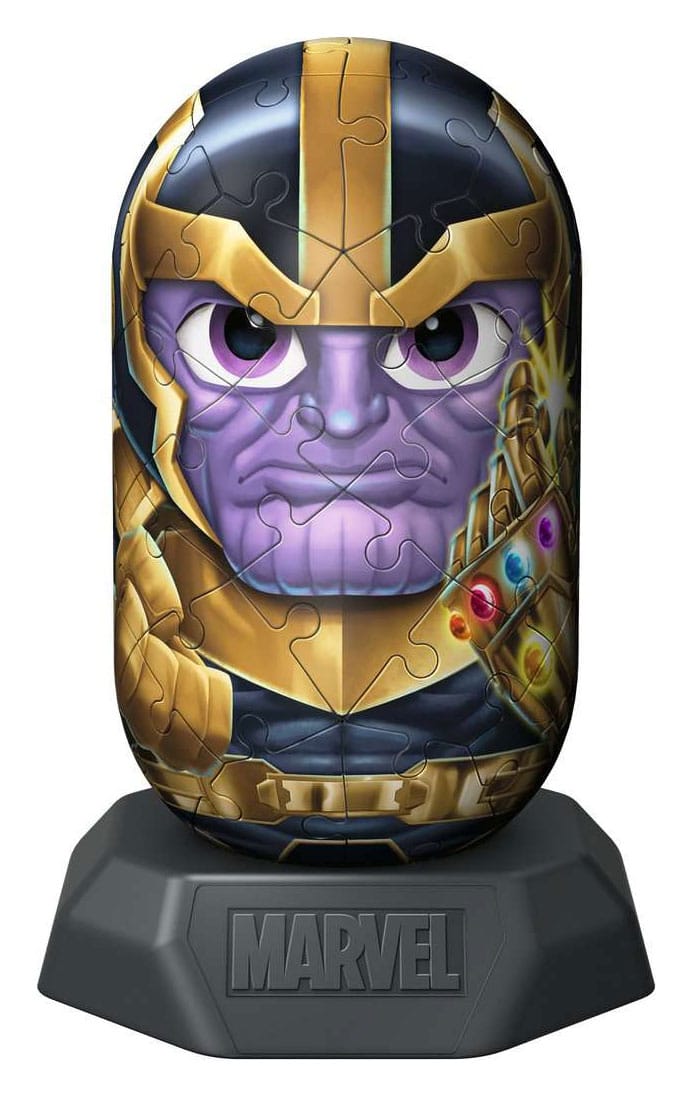 Marvel Hylkies 3D Puzzle Thanos (55 pieces) - MangaShop.ro