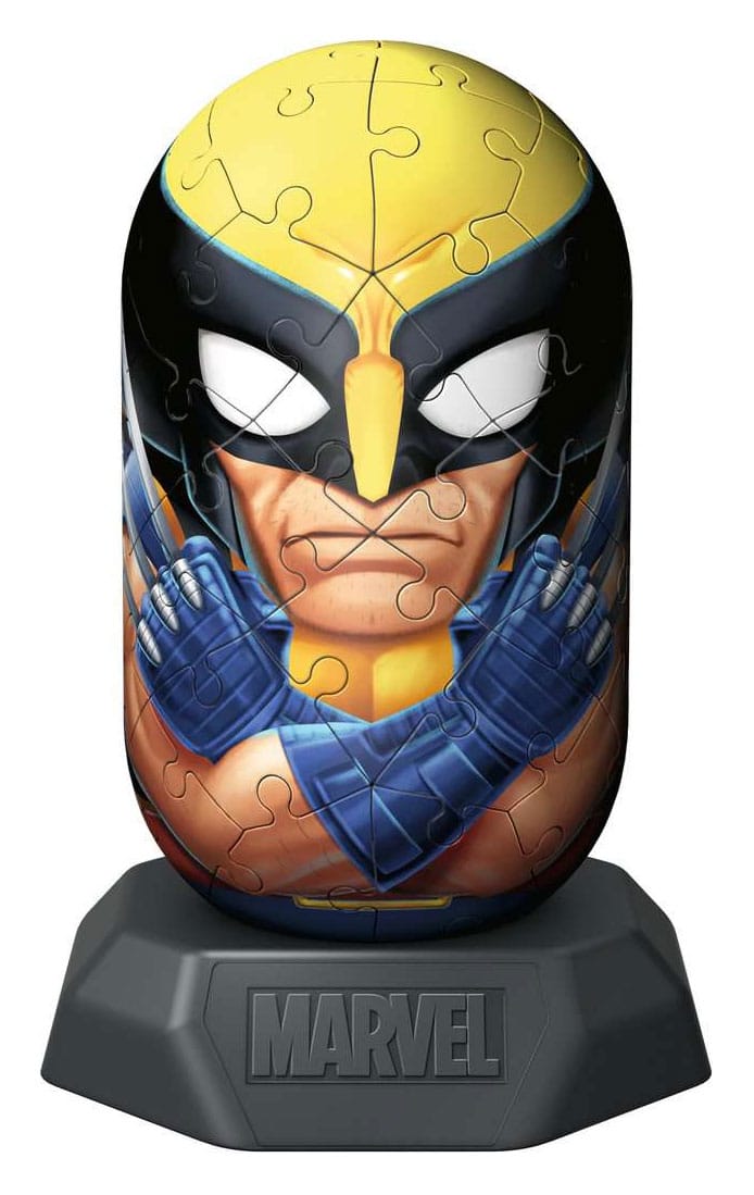 Marvel Hylkies 3D Puzzle Wolverine (55 pieces) - MangaShop.ro