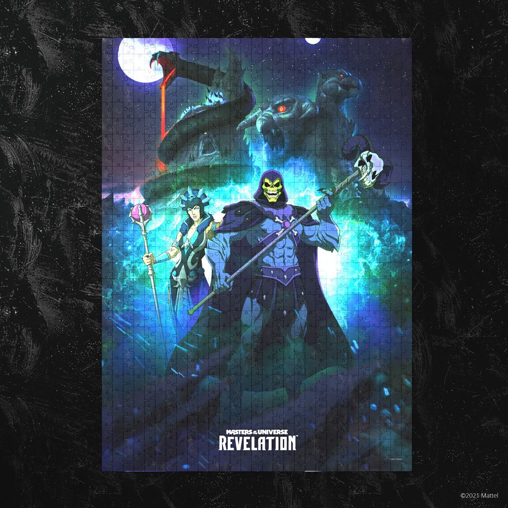 Masters of the Universe: Revelation Jigsaw Puzzle Skeletor and Evil-Lyn (1000 pieces) - MangaShop.ro