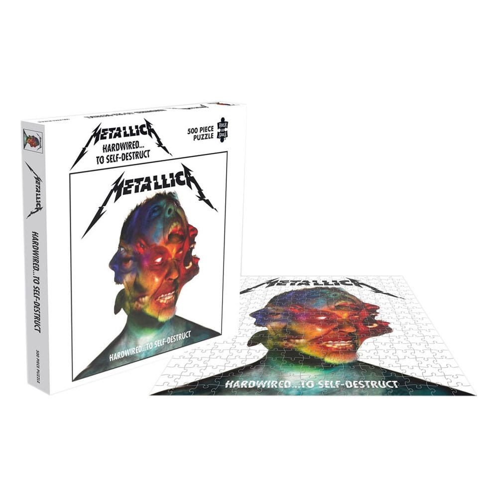 Metallica: Hardwired to Self-Destruct 500 Piece Jigsaw Puzzle - MangaShop.ro
