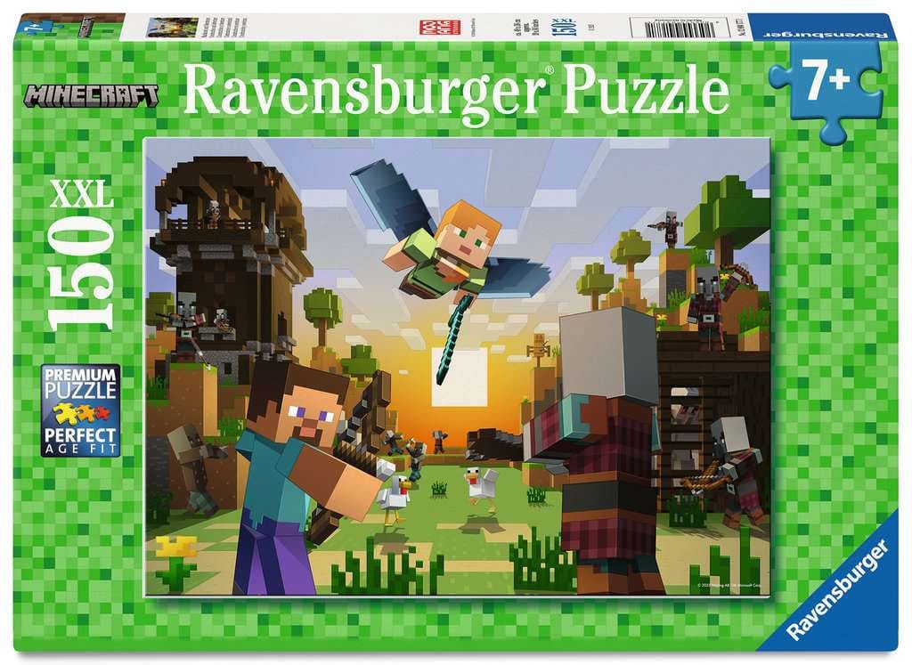 Minecraft Children's Jigsaw Puzzle XXL Building an Adventure (150 pieces) - MangaShop.ro