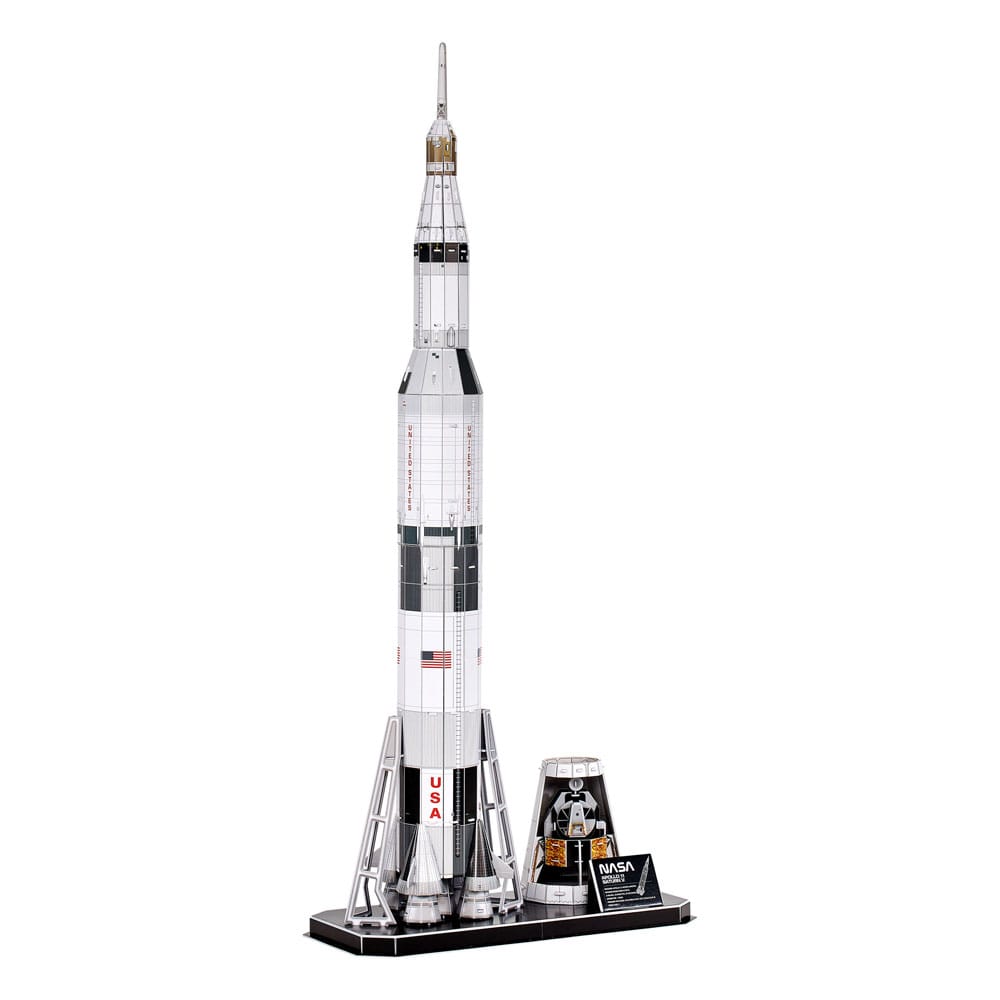 NASA 3D Puzzle Apollo 11 Saturn V 81 cm - MangaShop.ro