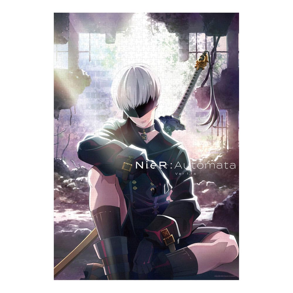 Nier Automata Ver 1.1A Jigsaw Puzzle 9S (YorHa No. 9 Type S) (1000 Pieces) - MangaShop.ro
