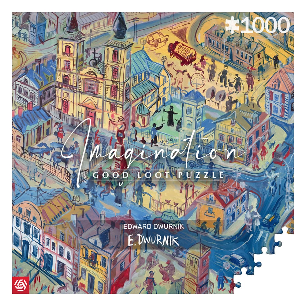 Edward Dwurnik Imagination Puzzle Radzymin (1000 pieces) - MangaShop.ro