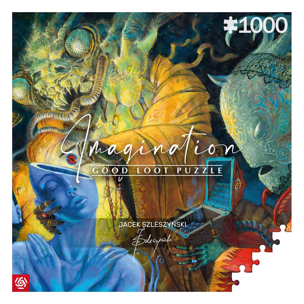 Jacek Szleszynski Imagination Puzzle The Gift / Dar (1000 pieces) - MangaShop.ro