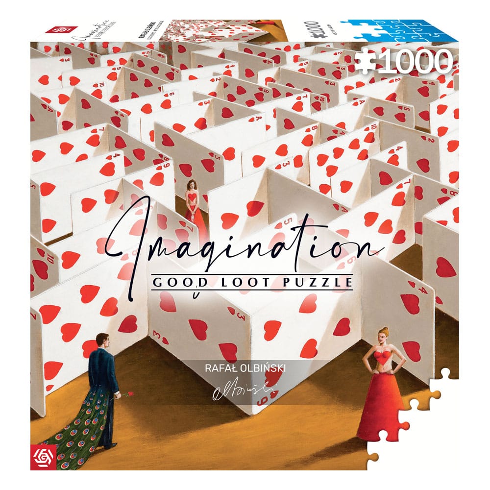 Rafal Olbinski Imagination Puzzle Excessive Meticulousness (1000 pieces) - MangaShop.ro