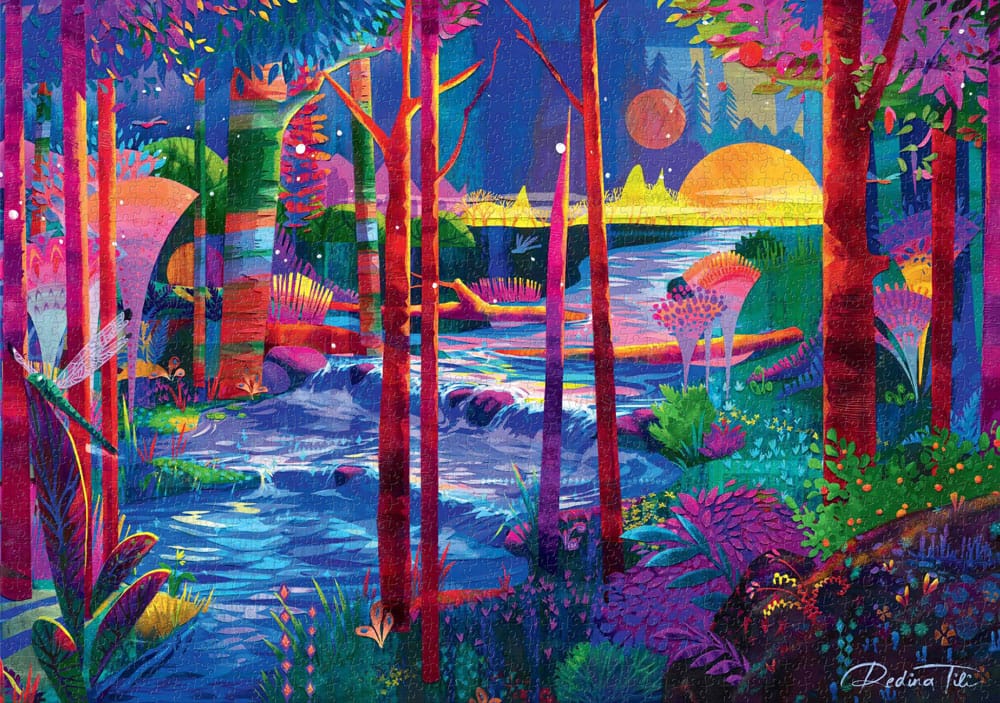 Redina Tili Puzzle Sleeping Giants (1000 pieces) - MangaShop.ro