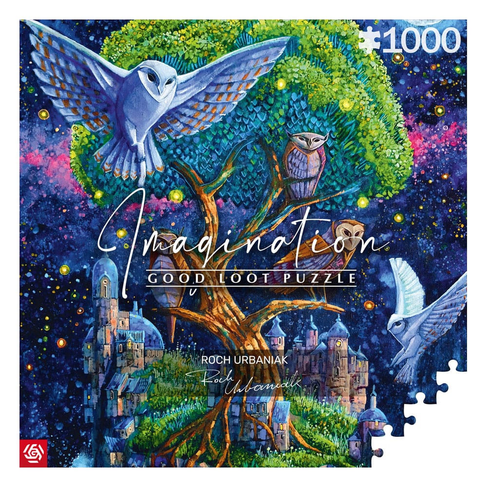 Roch Urbaniak Imagination Puzzle Owl Island / Wyspa Sów (1000 pieces) - MangaShop.ro