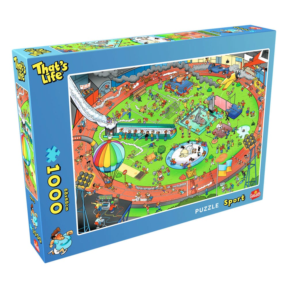 That's Life Bix Box Puzzle TV Sports (1000 pieces) - MangaShop.ro