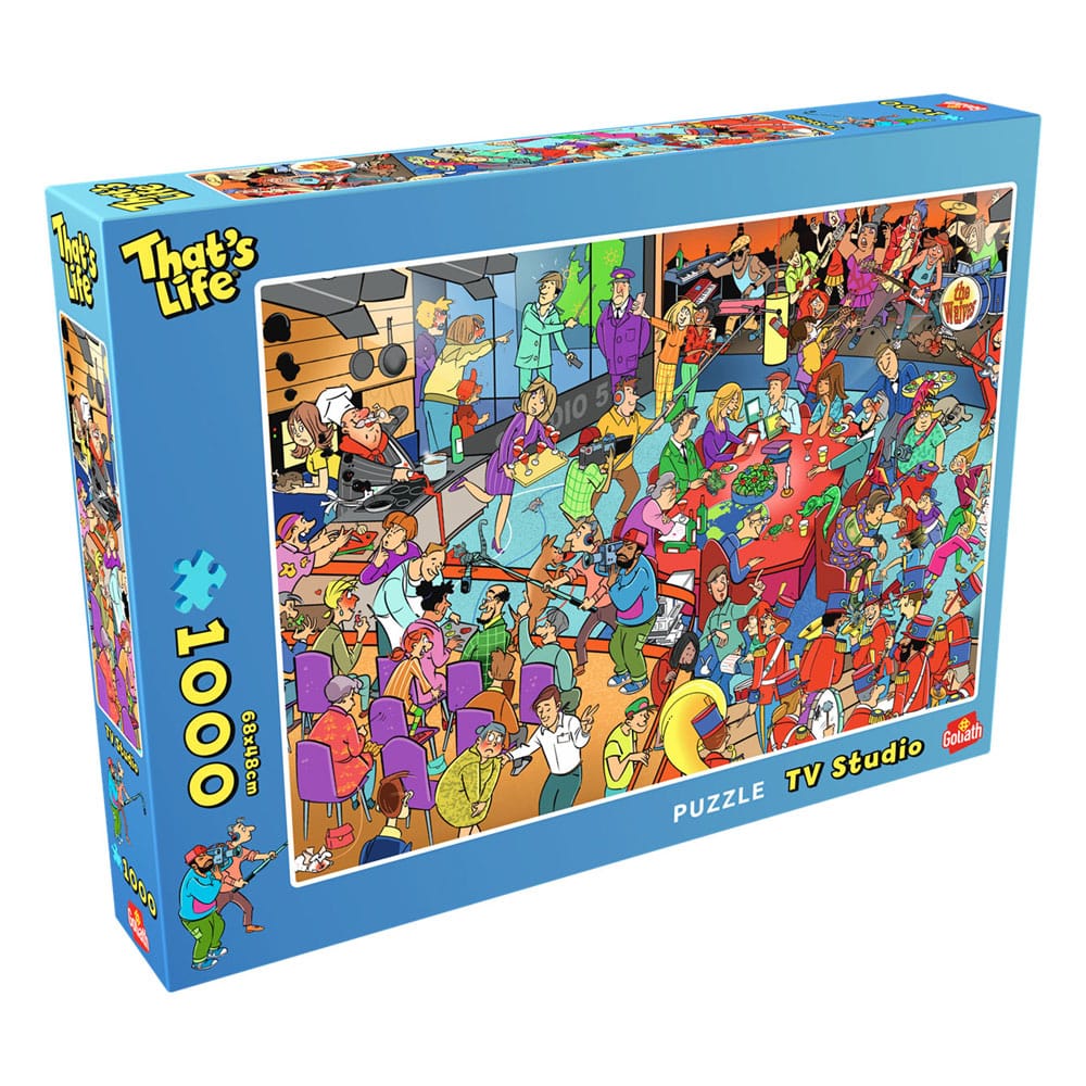That's Life Bix Box Puzzle TV Studio (1000 pieces) - MangaShop.ro