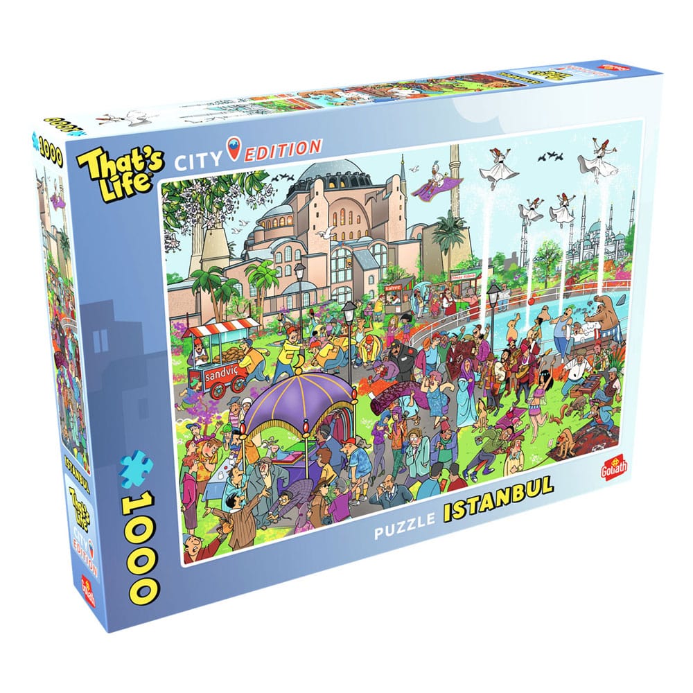 That's Life City Edition Puzzle Istanbul (1000 pieces) - MangaShop.ro