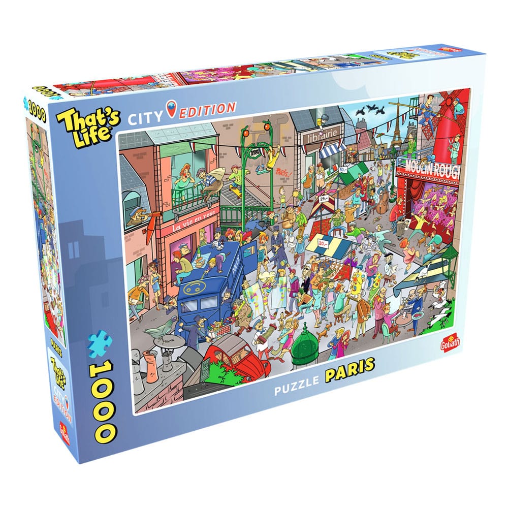 That's Life City Edition Puzzle Paris (1000 pieces) - MangaShop.ro