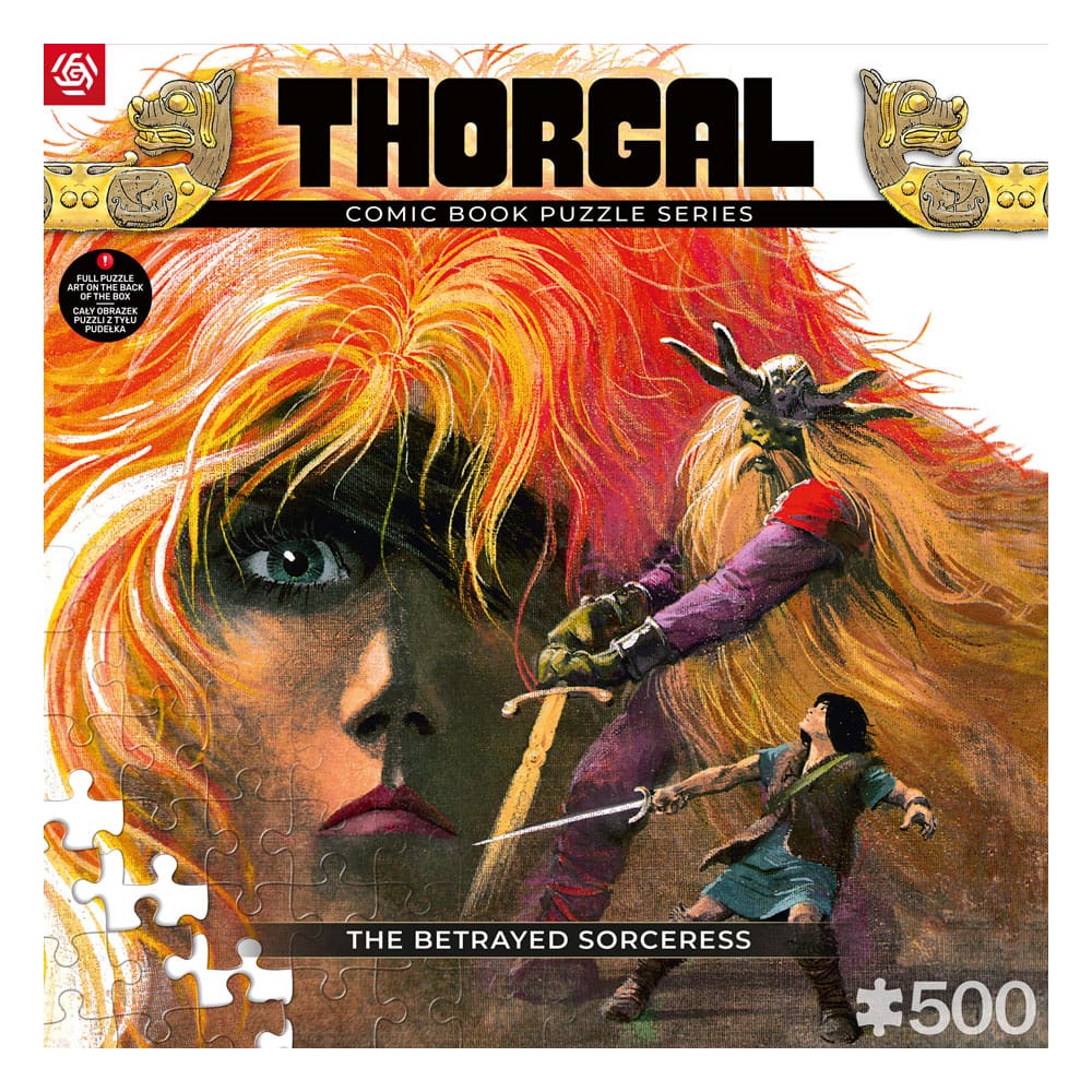 Thorgal Comic Puzzle The Betrayed Sorceress / Zdradzona Czarodziejka (1000 pieces) - MangaShop.ro