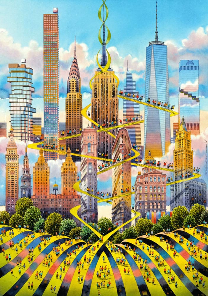 Tytus Brzozowski Puzzle New York (1000 pieces) - MangaShop.ro