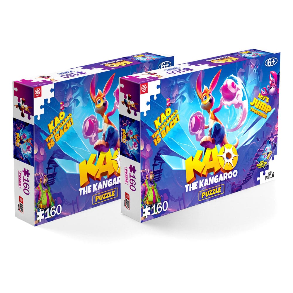 Kao The Kangaroo Kids Puzzle Kao is back (160 pieces) - MangaShop.ro