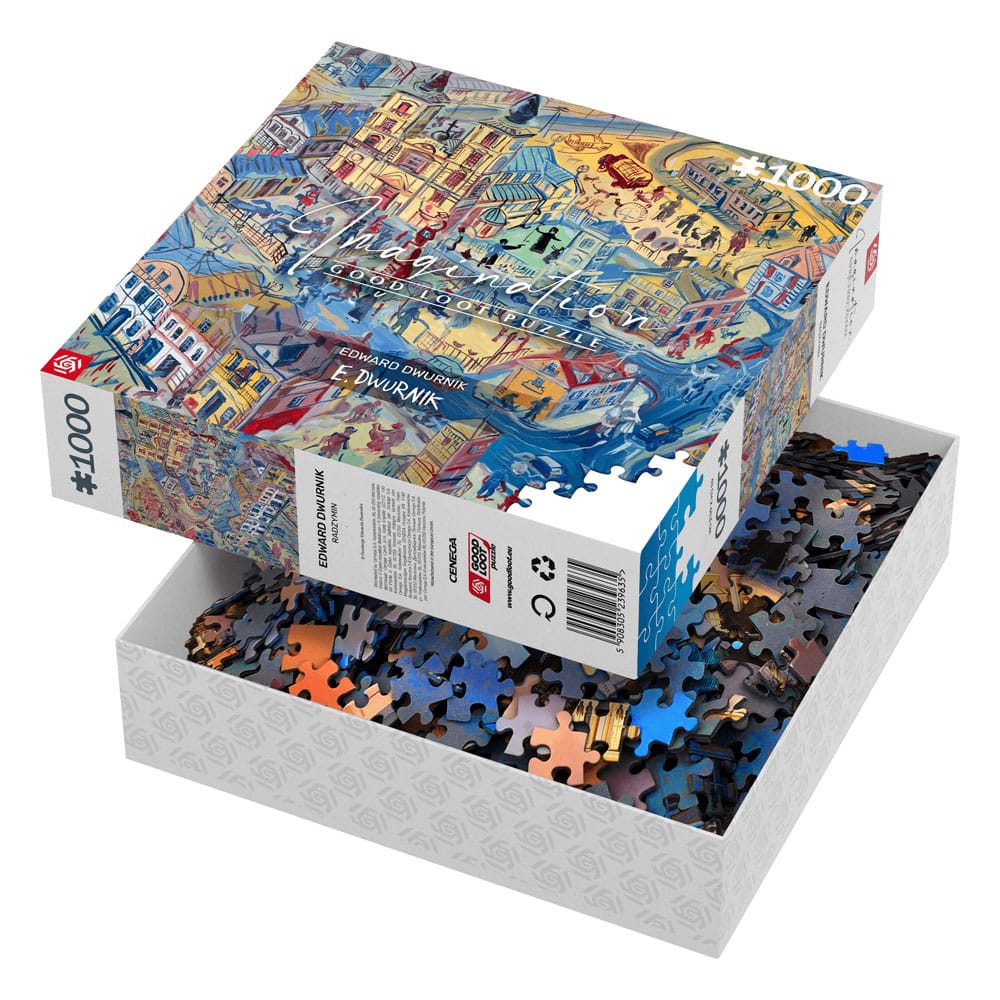 Edward Dwurnik Imagination Puzzle Radzymin (1000 pieces) - MangaShop.ro