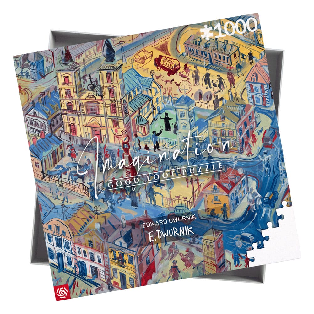 Edward Dwurnik Imagination Puzzle Radzymin (1000 pieces) - MangaShop.ro