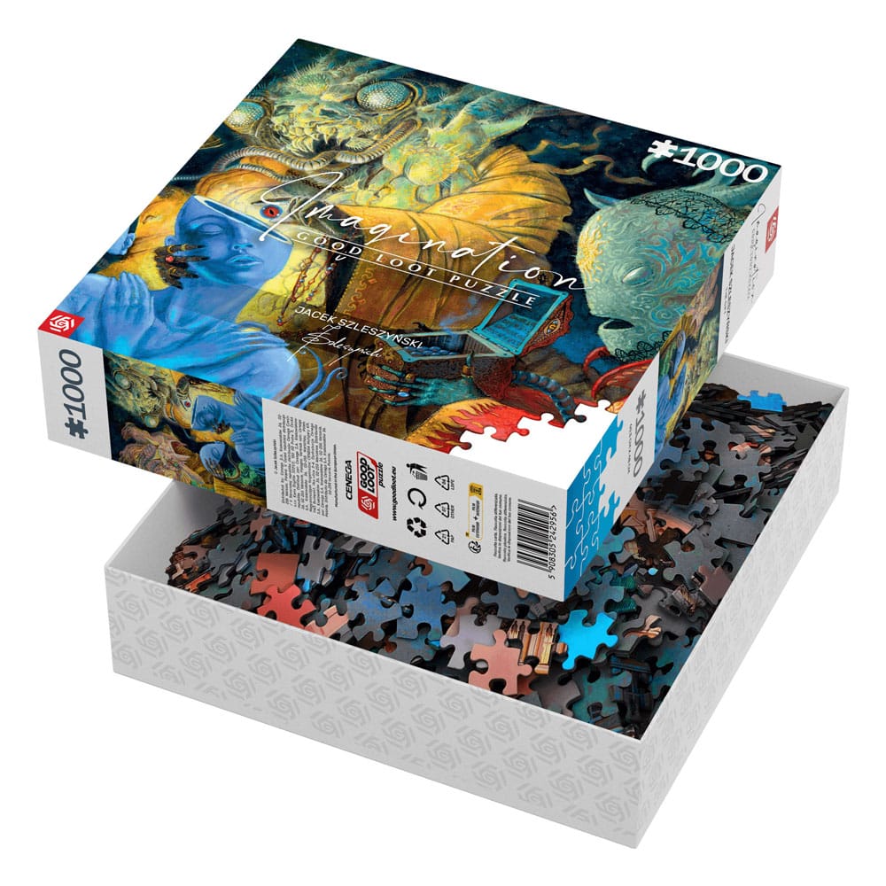 Jacek Szleszynski Imagination Puzzle The Gift / Dar (1000 pieces) - MangaShop.ro