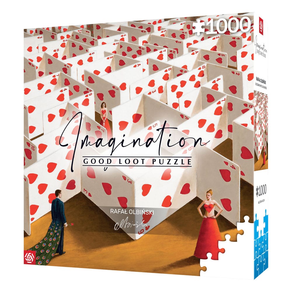 Rafal Olbinski Imagination Puzzle Excessive Meticulousness (1000 pieces) - MangaShop.ro