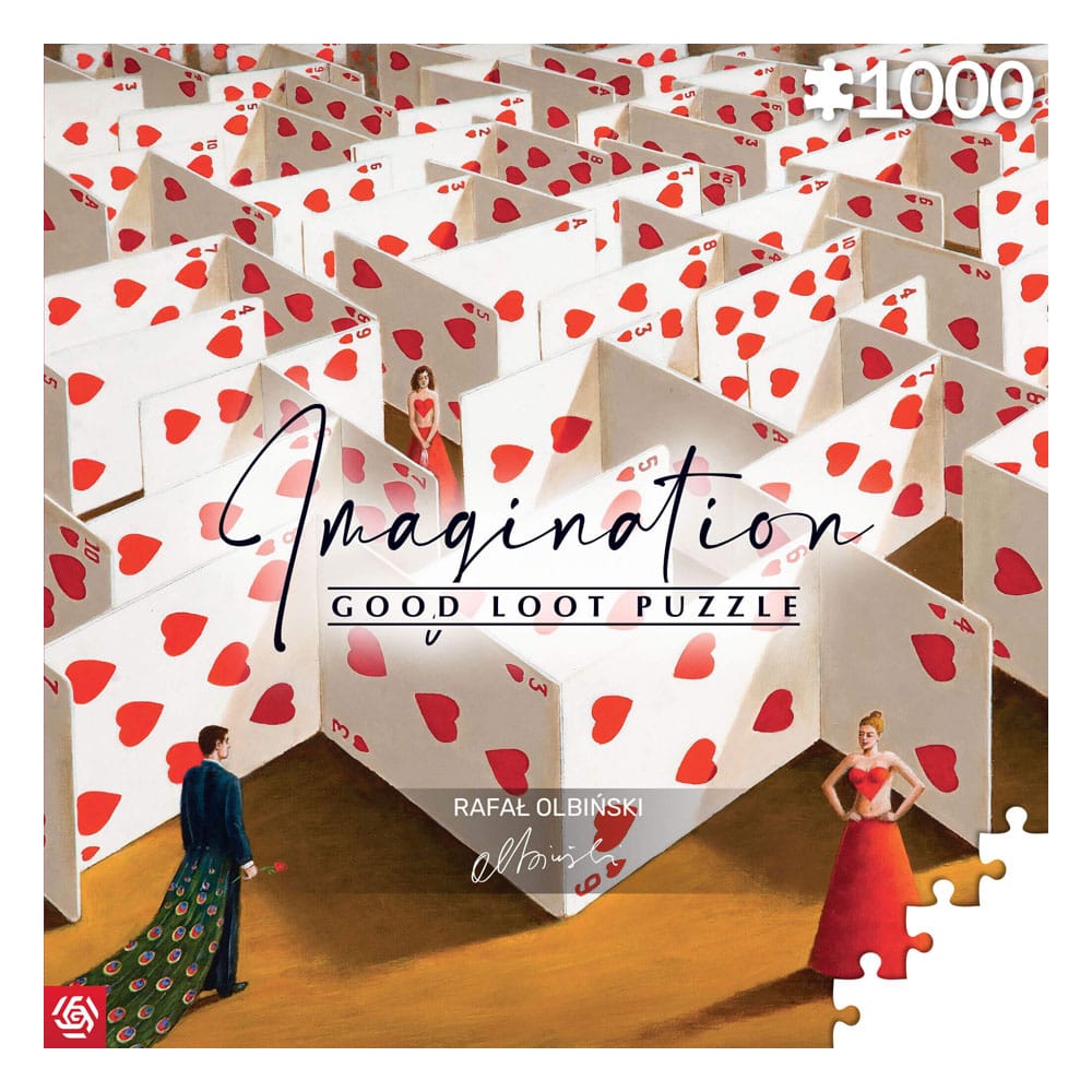 Rafal Olbinski Imagination Puzzle Excessive Meticulousness (1000 pieces) - MangaShop.ro