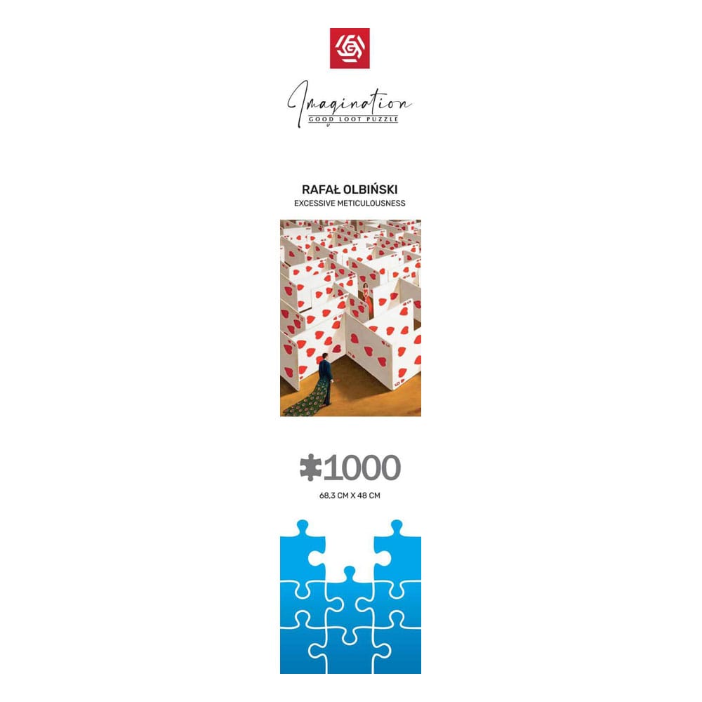 Rafal Olbinski Imagination Puzzle Excessive Meticulousness (1000 pieces) - MangaShop.ro