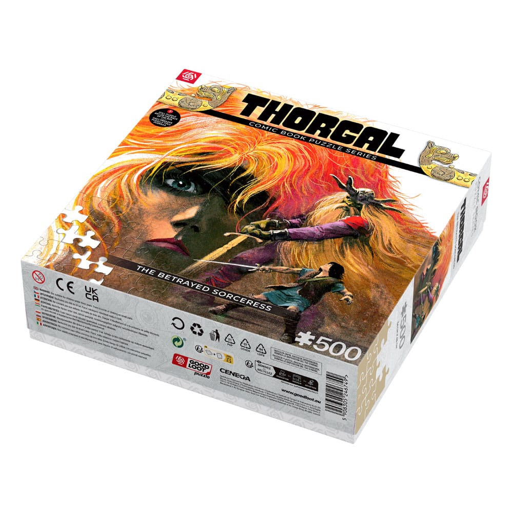 Thorgal Comic Puzzle The Betrayed Sorceress / Zdradzona Czarodziejka (1000 pieces) - MangaShop.ro