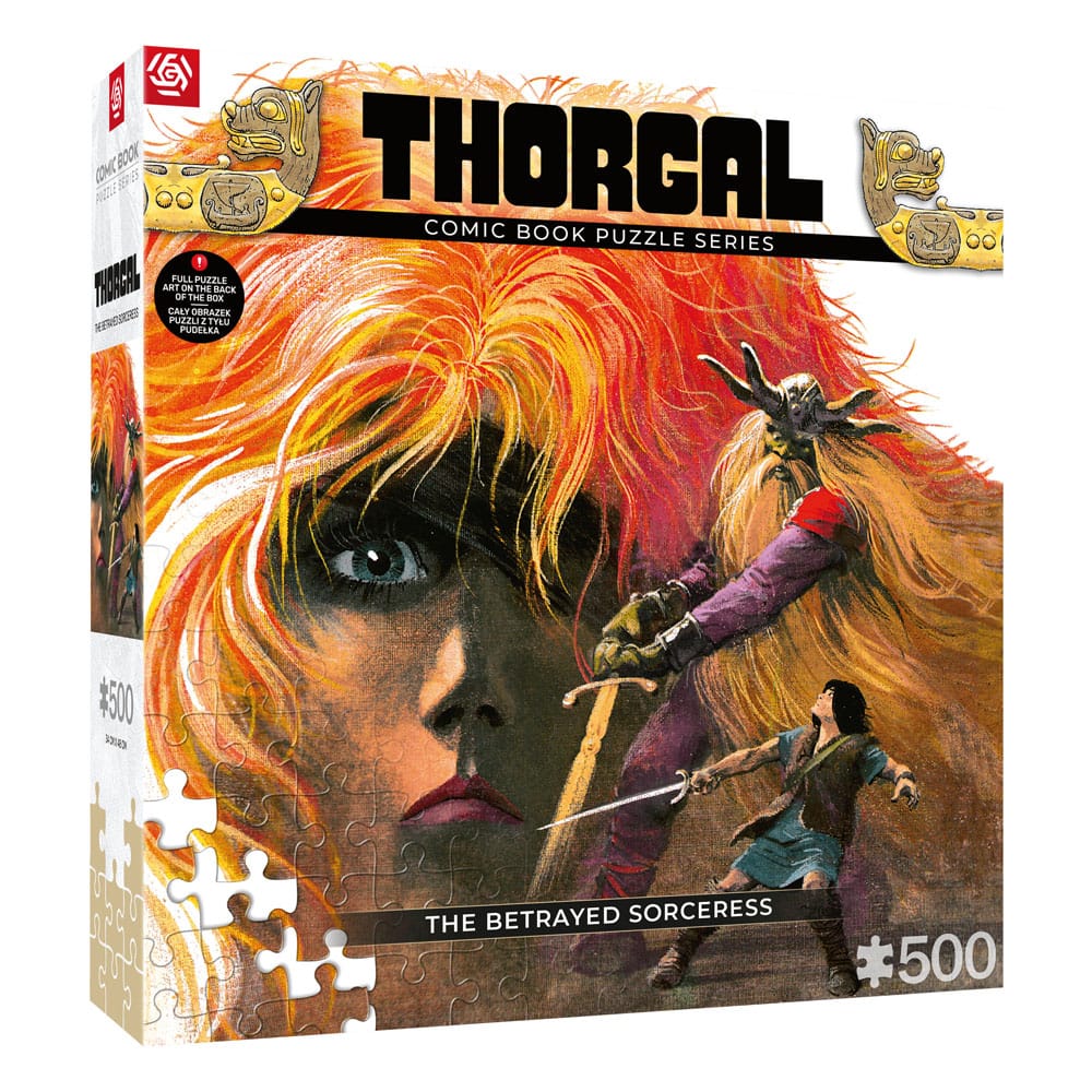 Thorgal Comic Puzzle The Betrayed Sorceress / Zdradzona Czarodziejka (1000 pieces) - MangaShop.ro