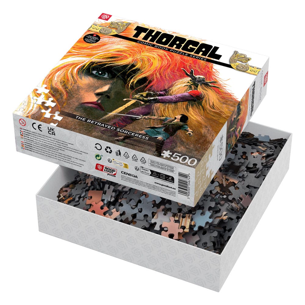 Thorgal Comic Puzzle The Betrayed Sorceress / Zdradzona Czarodziejka (1000 pieces) - MangaShop.ro
