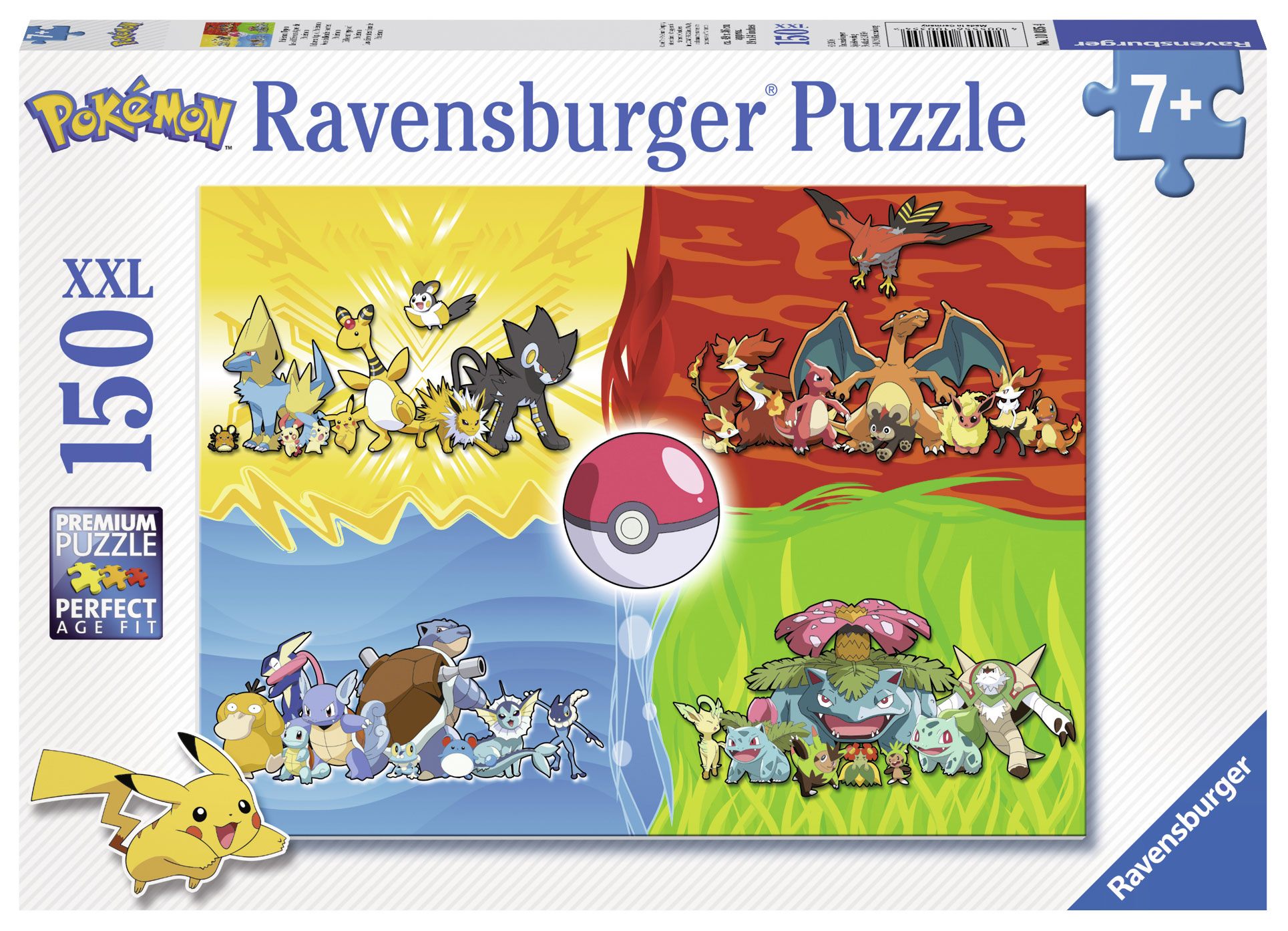Pokemon Jigsaw Puzzle Pokemon (150 pieces) - MangaShop.ro