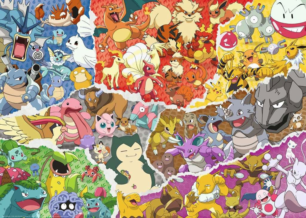 Pokemon Jigsaw Puzzle Pokemon Adventure (1000 pieces) - MangaShop.ro