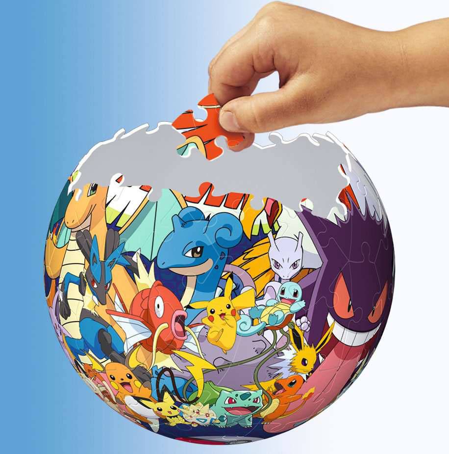 Pokemon 3D Puzzle Ball (73 pieces) - MangaShop.ro