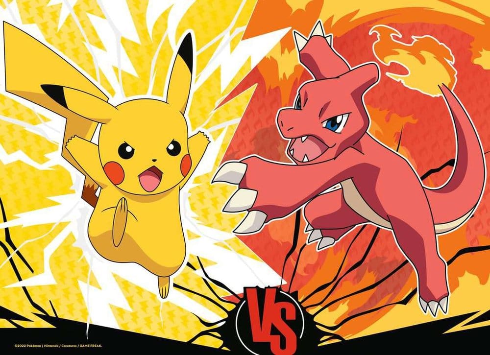 Pokemon Puzzle 4-Pack Pokemon Buddies (4x100 Pieces) - MangaShop.ro