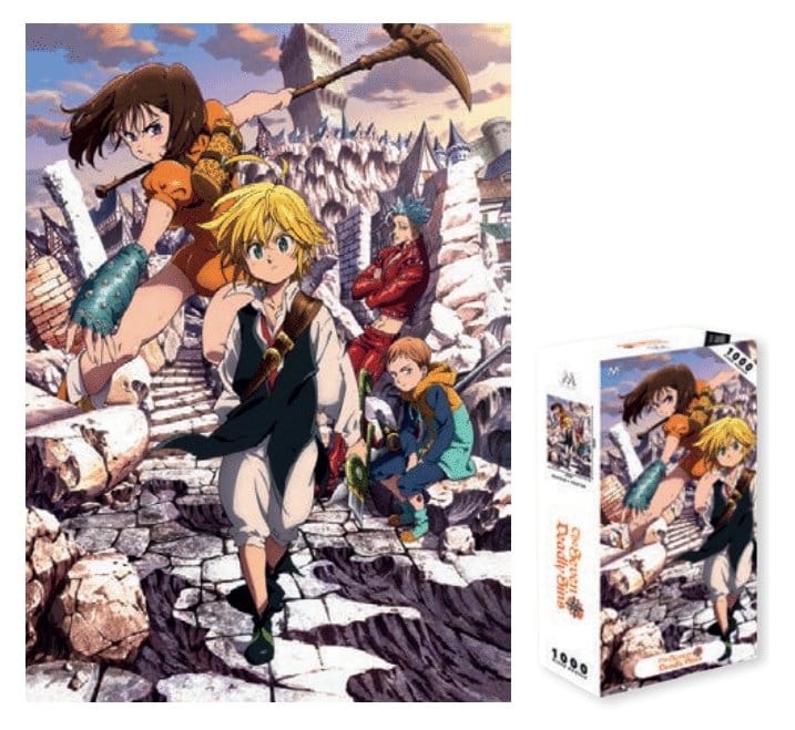 The Seven Deadly Sins: 1000-piece puzzle - MangaShop.ro