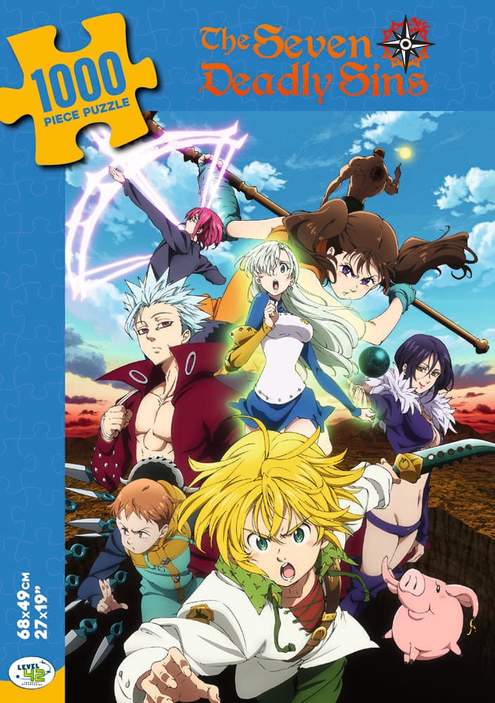 Seven Deadly Sins Puzzle Characters (1000 pieces) - MangaShop.ro