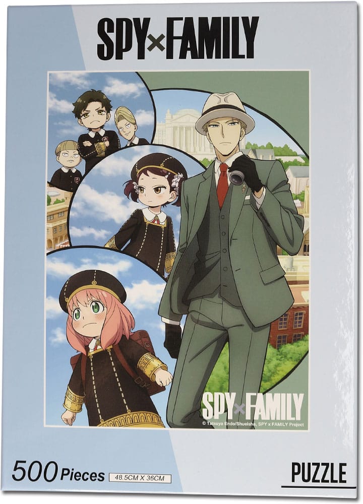 Spy x Family Puzzle Go to School (500 pieces) - MangaShop.ro