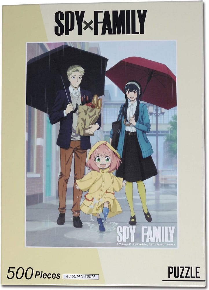 Spy x Family Puzzle Rainy Day (500 pieces) - MangaShop.ro