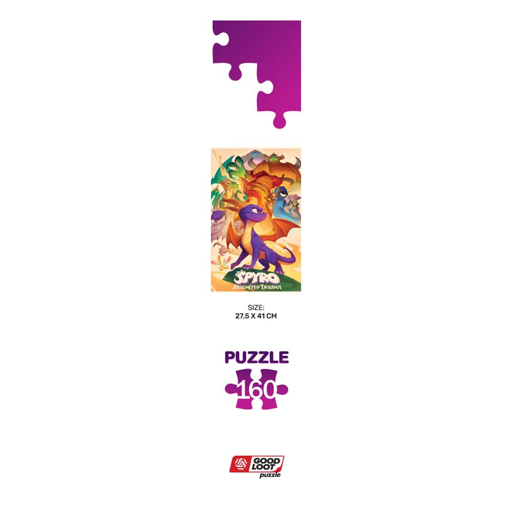 Spyro Reignited Trilogy Kids Puzzle Heroes (160 pieces) - MangaShop.ro