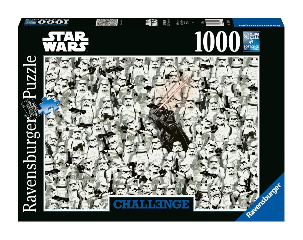 Star Wars Challenge Jigsaw Puzzle Darth Vader & Stormtroopers (1000 pieces) - MangaShop.ro