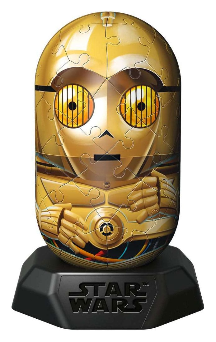 Star Wars Hylkies 3D Puzzle C-3PO (55 pieces) - MangaShop.ro