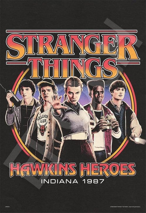Stranger Things 1000-piece puzzle Hawkins Heroes - MangaShop.ro