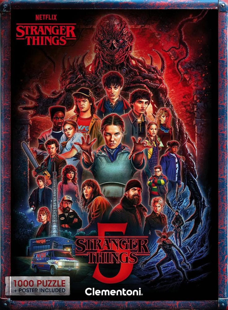 Stranger Things Jigsaw Puzzle Season 5 (1000 pieces) - MangaShop.ro