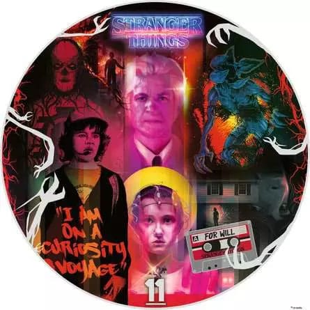 Stranger Things Round Jigsaw Puzzle Friends Don't Lie (500 pieces) - MangaShop.ro