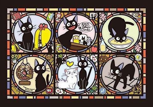 Kiki's Delivery Service Art Crystal Jigsaw Puzzle Jiji's Street - MangaShop.ro