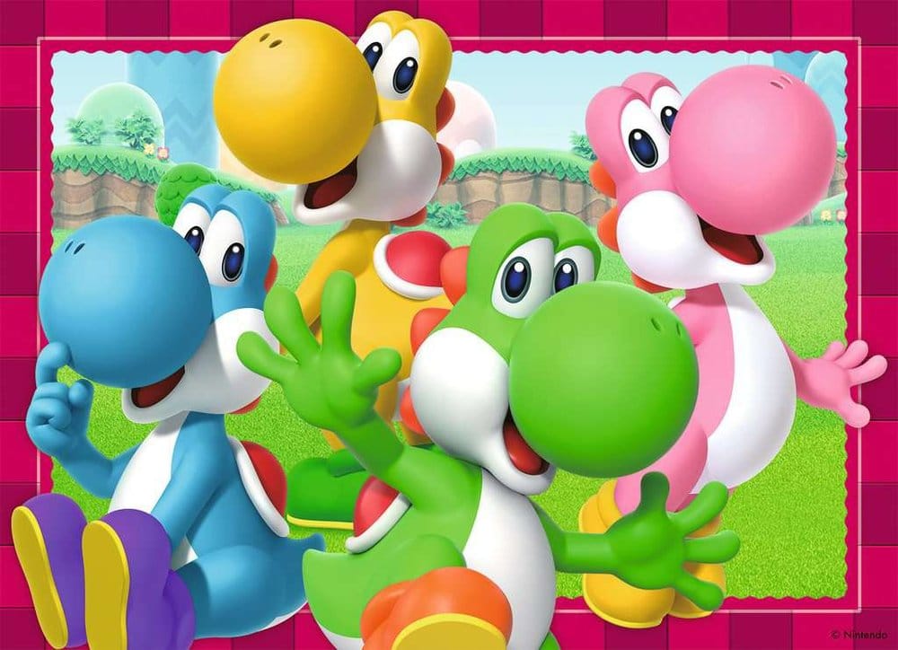 Super Mario Puzzle 4-Pack Time for Mario! (4x100 Pieces) - MangaShop.ro