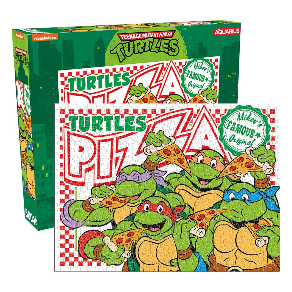 Teenage Mutant Ninja Turtles Jigsaw Puzzle Pizza (500 pieces) - MangaShop.ro